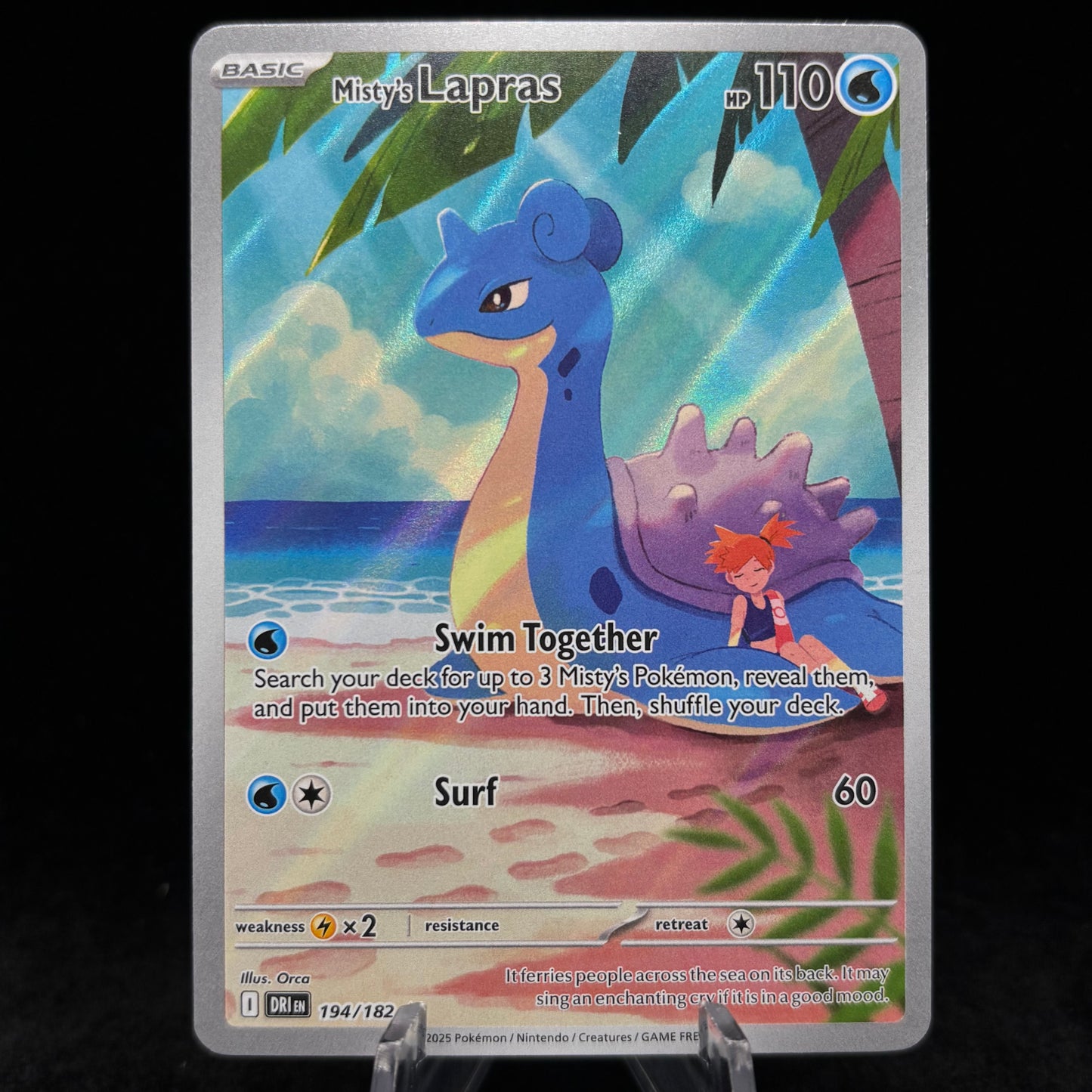Misty's Lapras - 194/182 - SV10: Destined Rivals Single Card