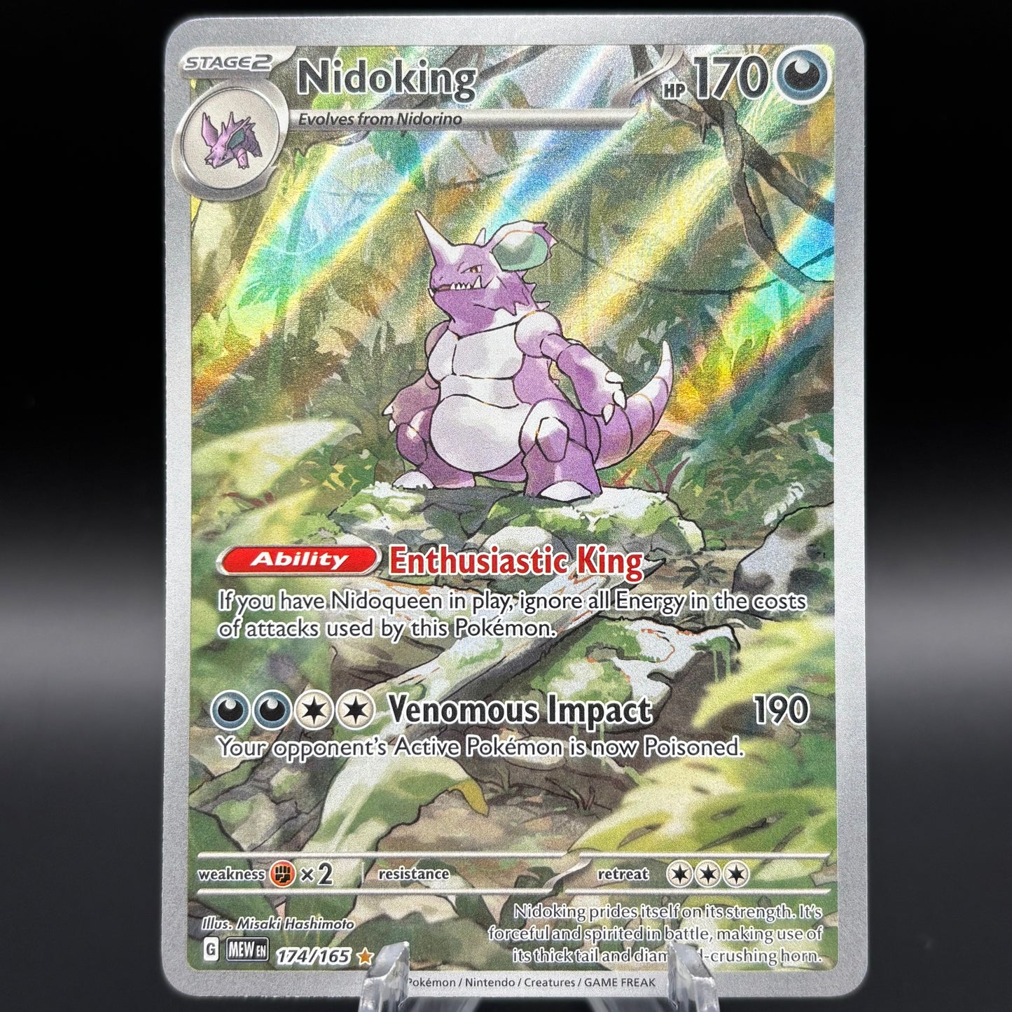 Nidoking - 174/165 - SV: Scarlet & Violet 151 Single Card