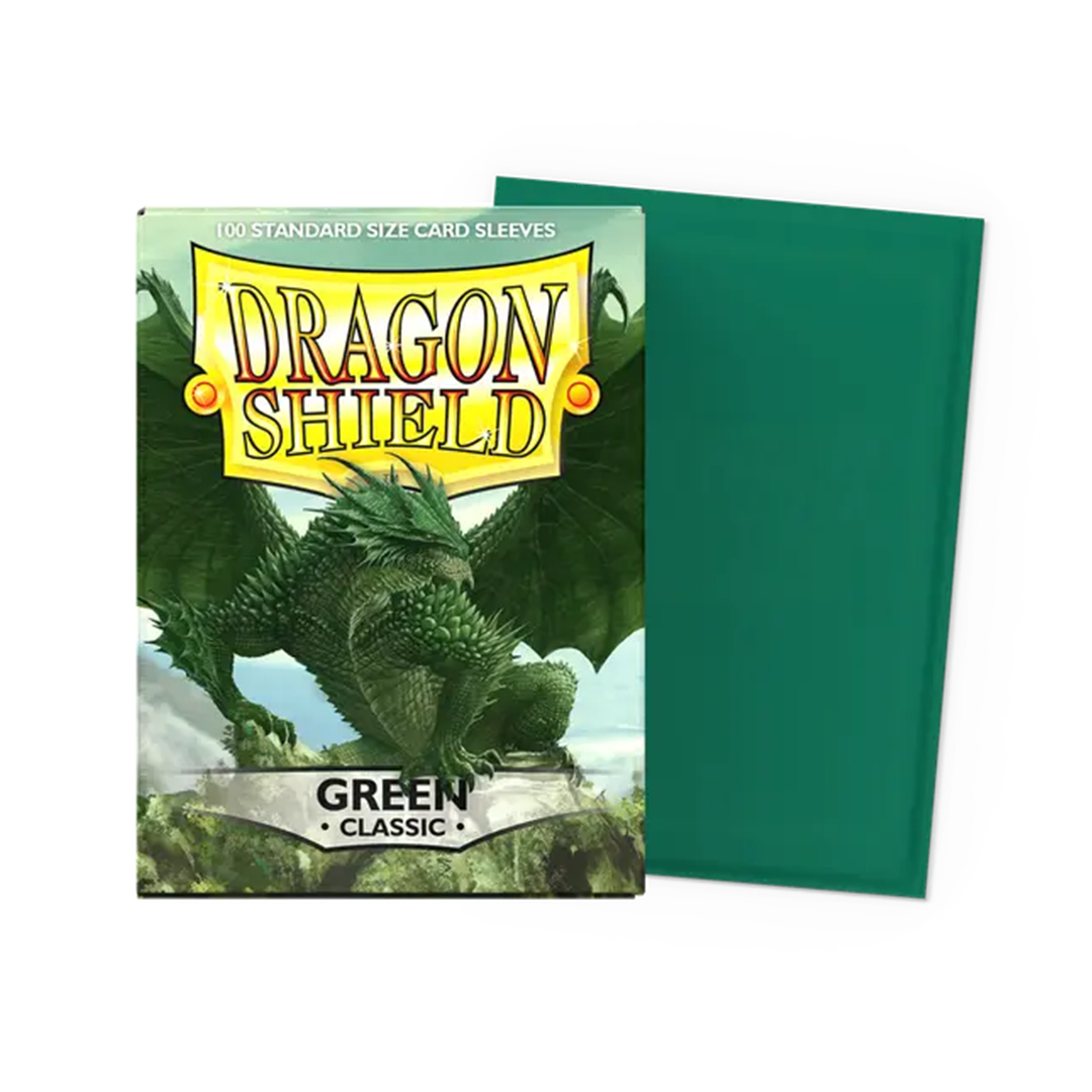 Dragon Shield Green Classic Sleeves