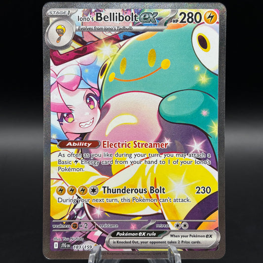 Iono's Bellibolt ex - 183/159 *Moderate Play* Single Card