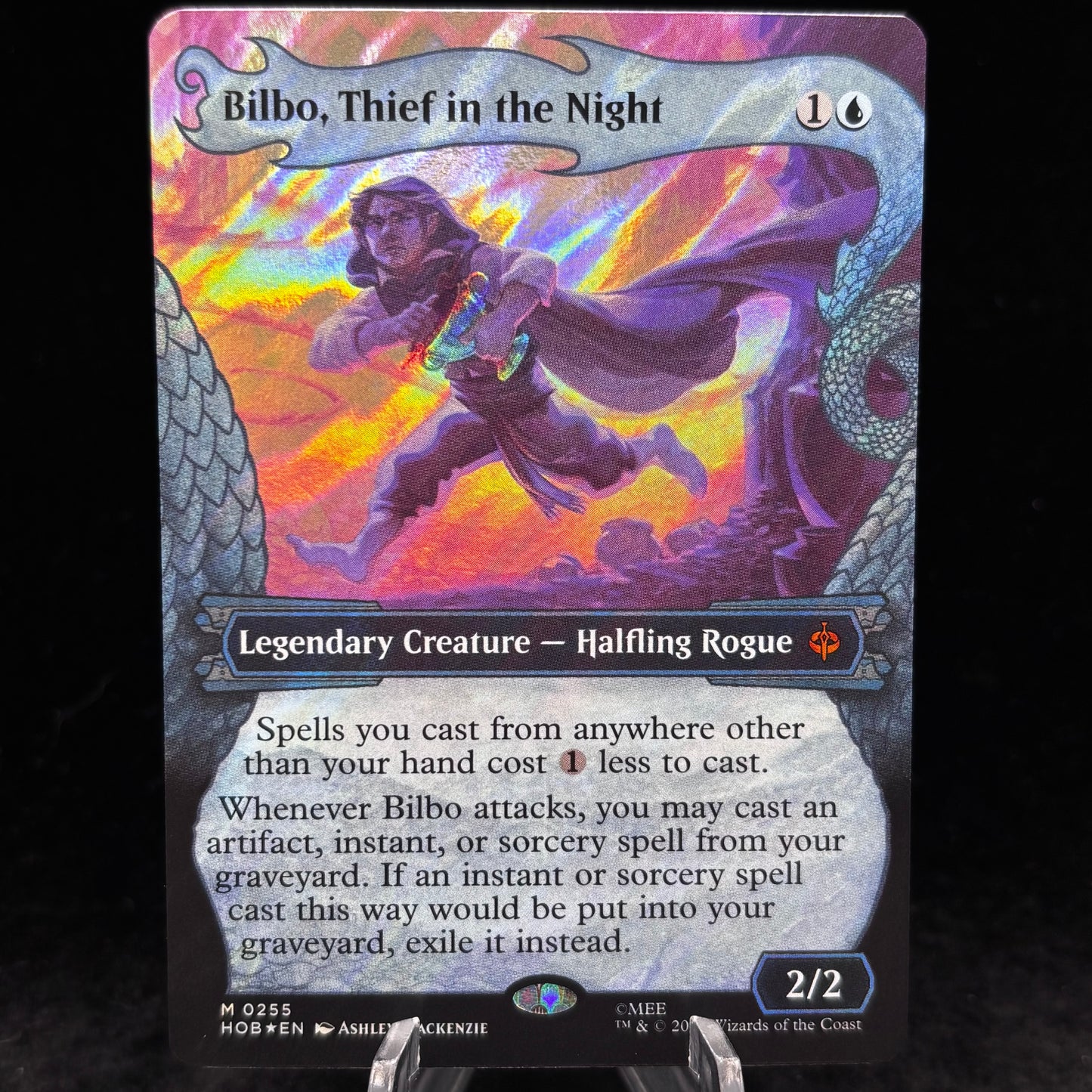 Bilbo, Thief in the Night (Showcase) (Surge Foil) - The Hobbit Single Card