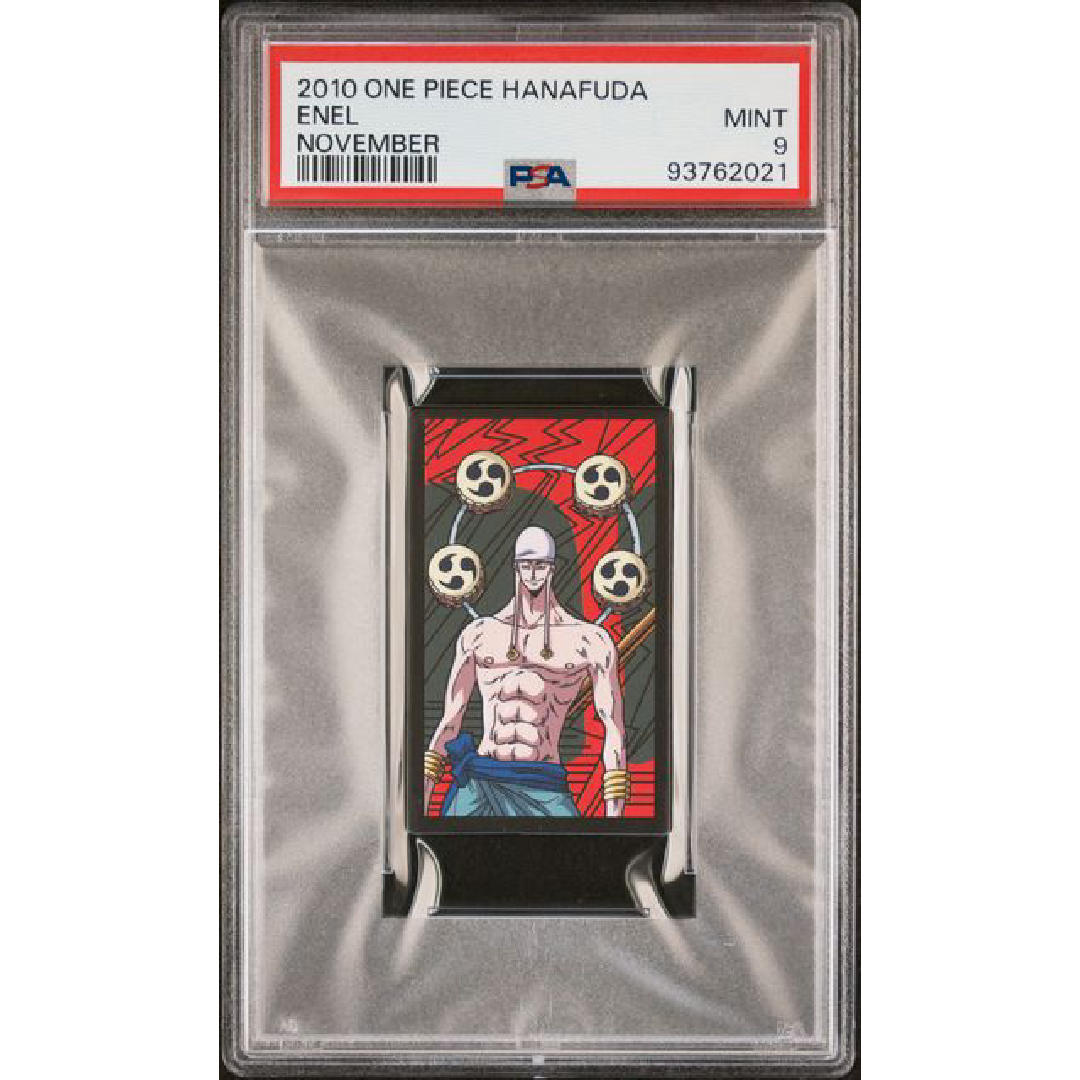 PSA 9 2010 One Piece Hanafuda ENEL November