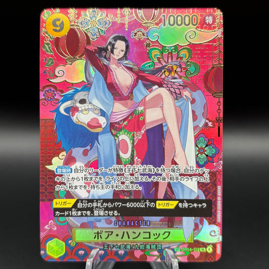Boa Hancock - OP14-112 (SP) - The Azure Sea's Seven *Japanese* Single Card
