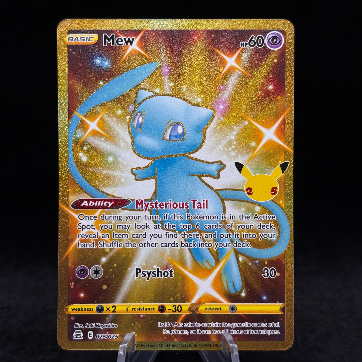 Mew (Secret) - Celebrations Single Card