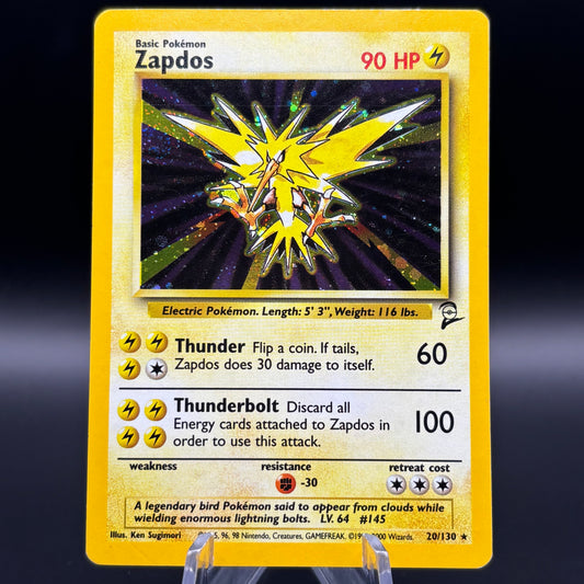 Zapdos - Base Set 2 *Light Play* Holo Single Card