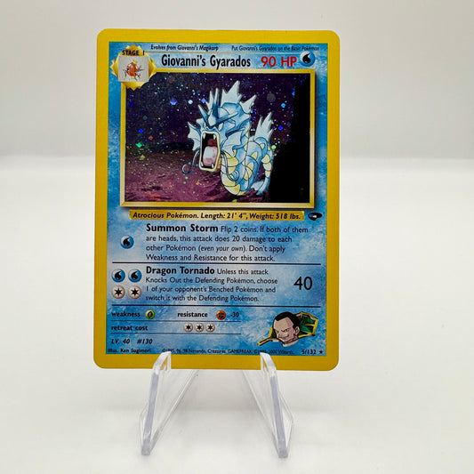 Giovanni's Gyarados - Gym Challenge (G2) Lightly Played