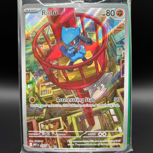 Riolu - 010 - ME: Mega Evolution *Sealed PR* Single Card