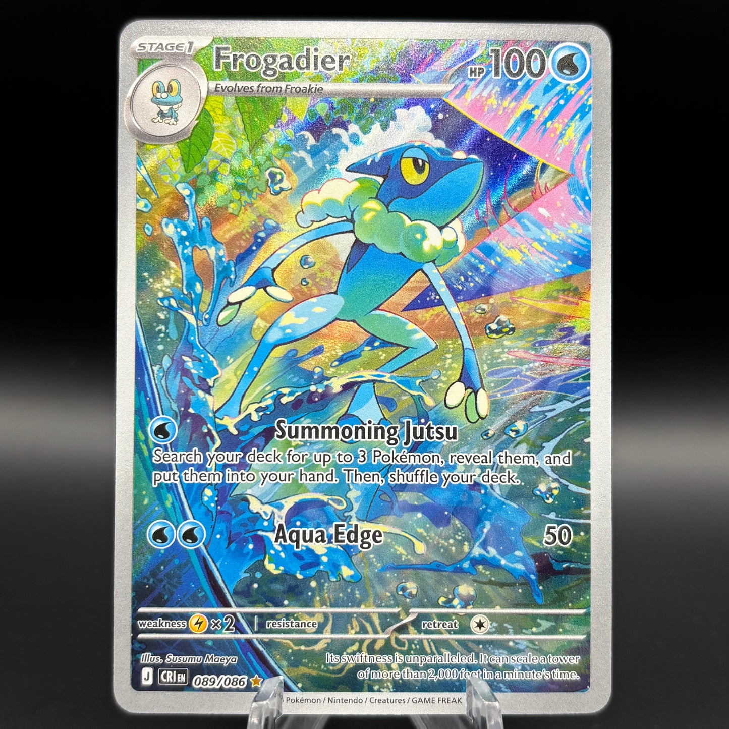 Frogadier - 089/086 - ME04: Chaos Rising Single Card