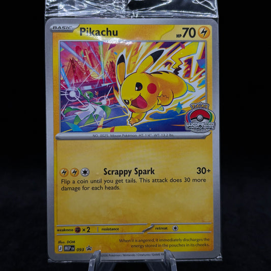 Pikachu - 093 - ME: Mega Evolution PR *Sealed* Single Card