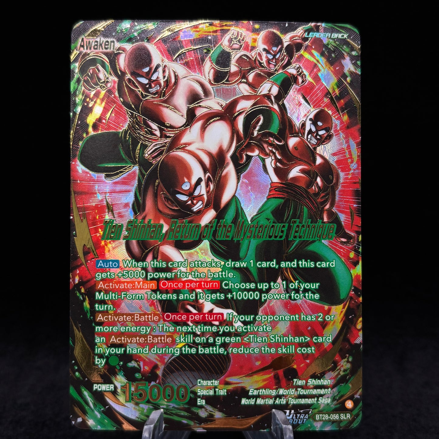 Tien Shinhan // Tien Shinhan, Return of the Mysterious Technique (SLR) - Prismatic Clash Single Card