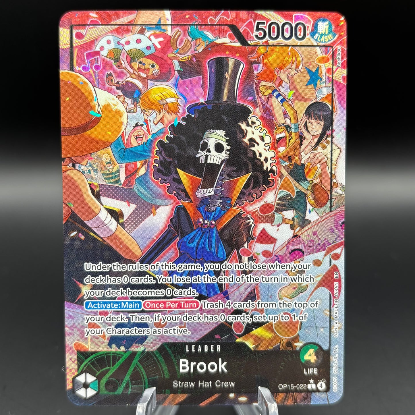 Brook (OP15-022) (Alternate Art) - Adventure on Kami's Island Single Card
