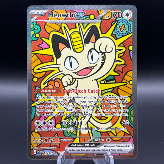Meowth ex - 121/088 - ME03: Perfect Order Single Order
