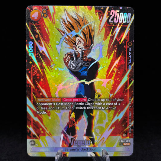 Vegeta - FB03-089 (Alternate Art) - Raging Roar Single Card