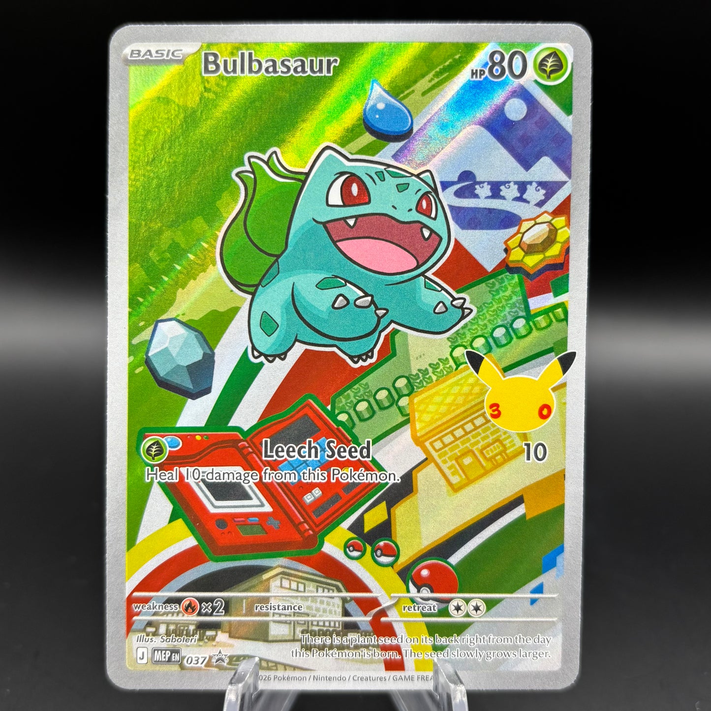 Bulbasaur - 037 - ME: Mega Evolution PR Single Card