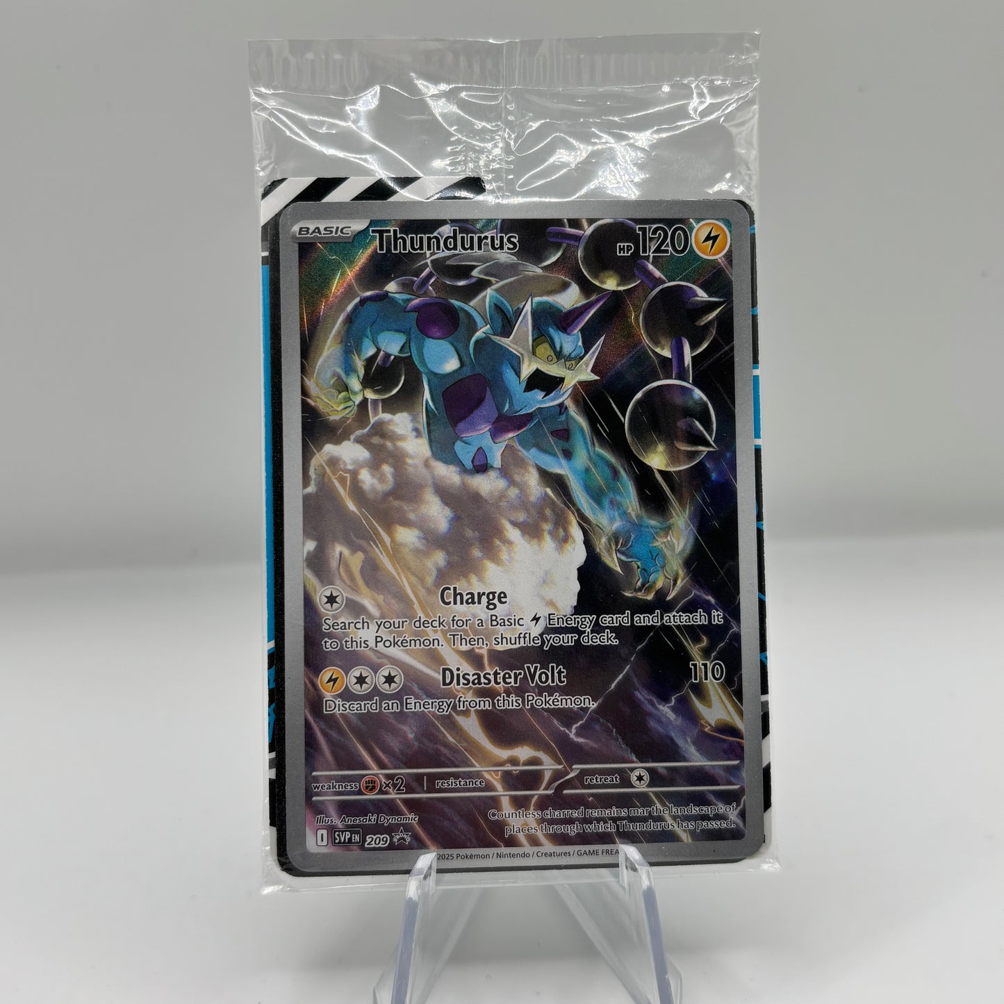 Thundurus - 209 - SV: Scarlet & Violet (Sealed PR)