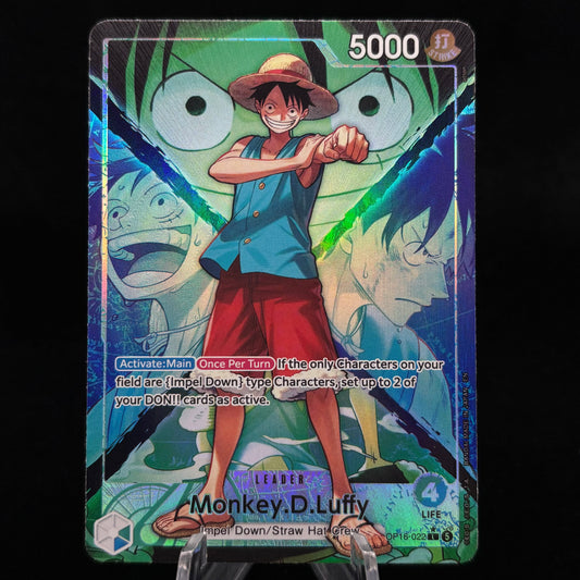 Monkey.D.Luffy (022) (Alternate Art) - The Time of Battle (OP16) Single Card