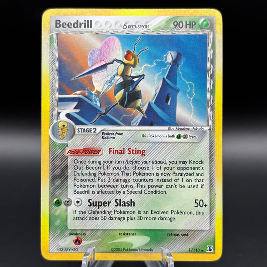 Beedrill (Delta Species) - Delta Species Single Card *Light Play*