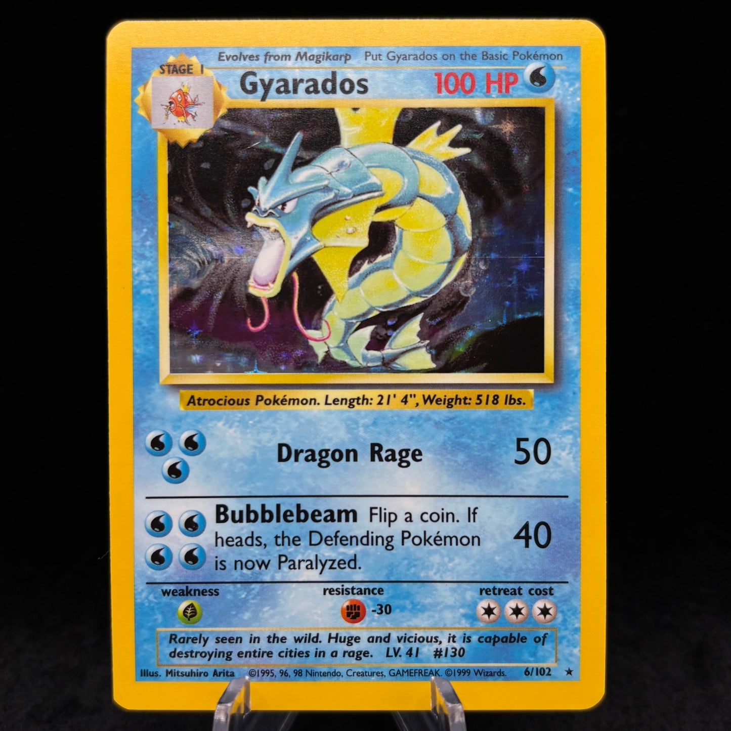 Gyarados - Base Set Single Card