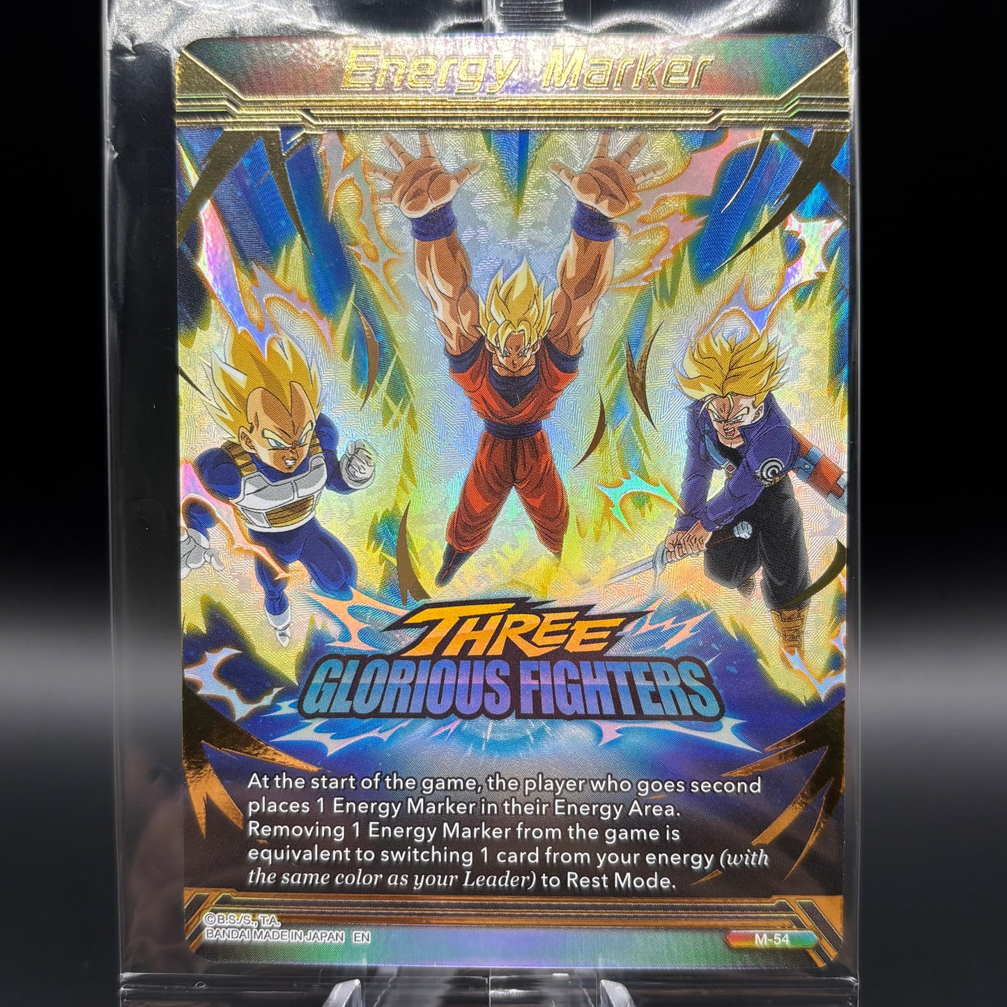 Energy Marker - Three Glorious Fighters (M-54) - Three Glorious Fighters *Sealed PR* Single Card