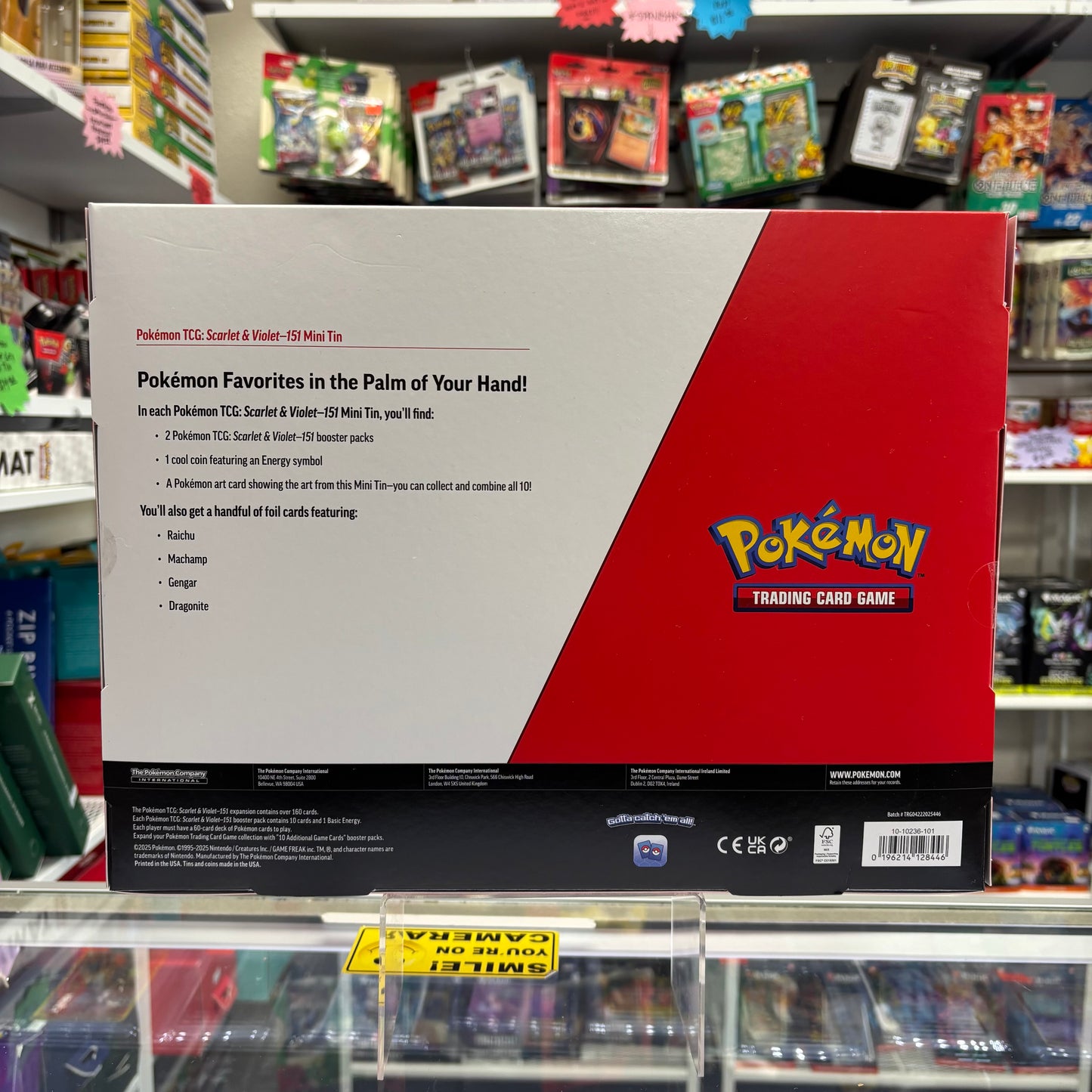 Pokemon Scarlet & Violet - 151 Mini Tin Collection [Sam’s Club]