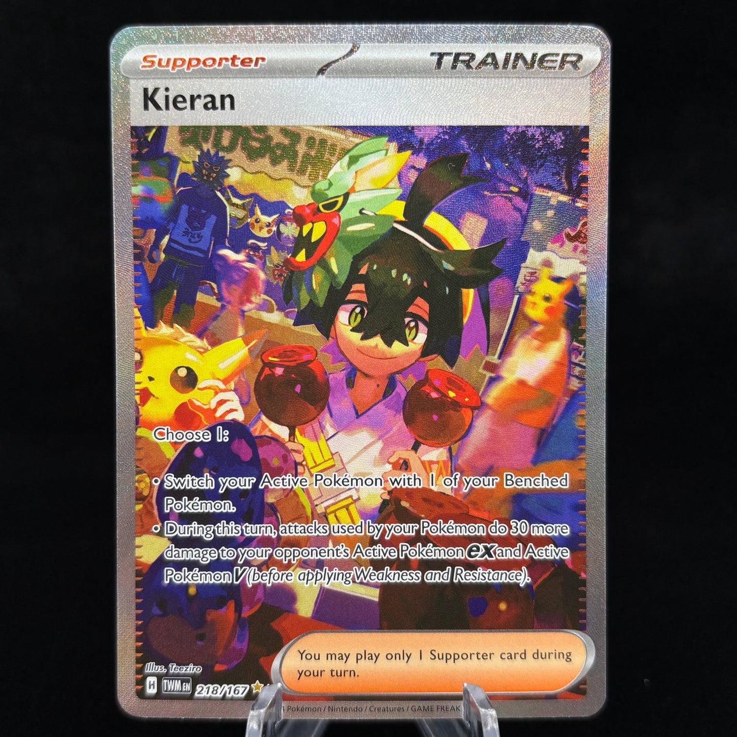 Kieran - 218/167 - SV06: Twilight Masquerade Single Card