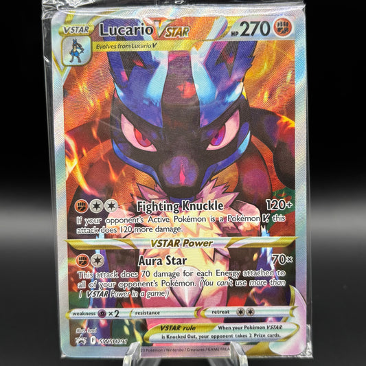 Lucario VSTAR - SWSH291 - SWSH: Sword & Shield *Sealed PR* Single Card