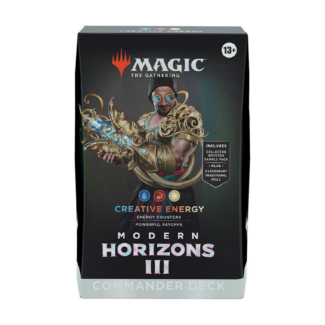 Magic The Gathering: Modern Horizons III Commander Deck Creative Energy