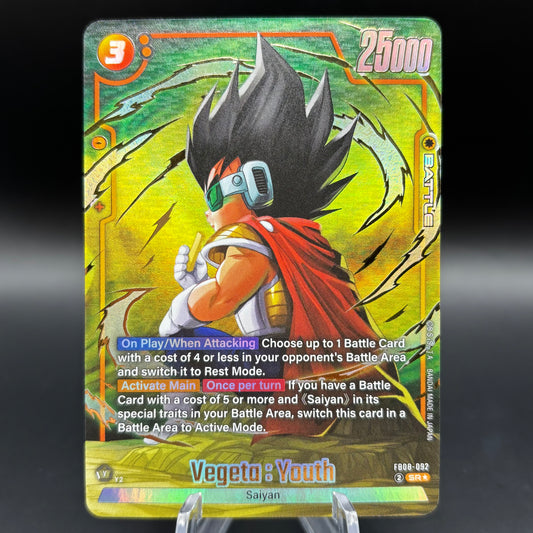 Vegeta : Youth (Alternate Art) - Saiyan's Pride Single Card
