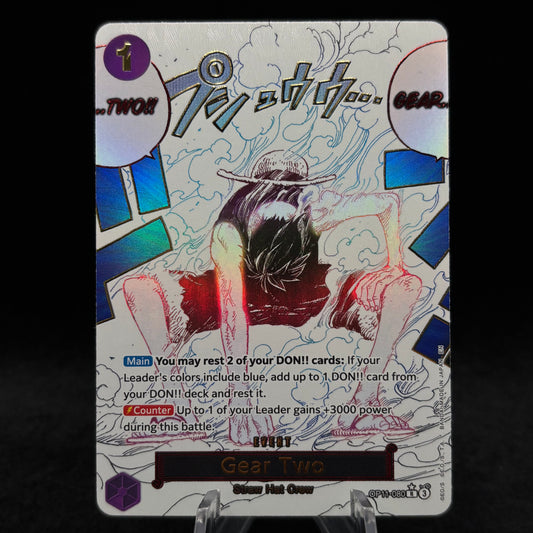 Gear Two (Alternate Art) - A Fist of Divine Speed (OP11) *Light Play* Single Card
