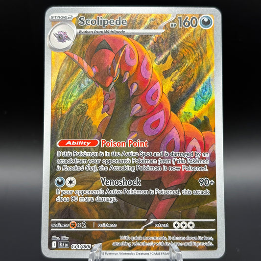 Scolipede - 134/086 - SV: Black Bolt Single Card