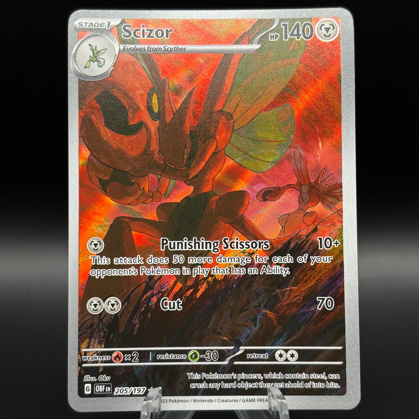 Scizor - 205/197 Single Card