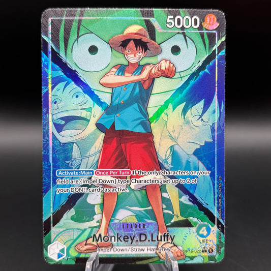 Monkey.D.Luffy (022) (Alternate Art) - The Time of Battle Single Card