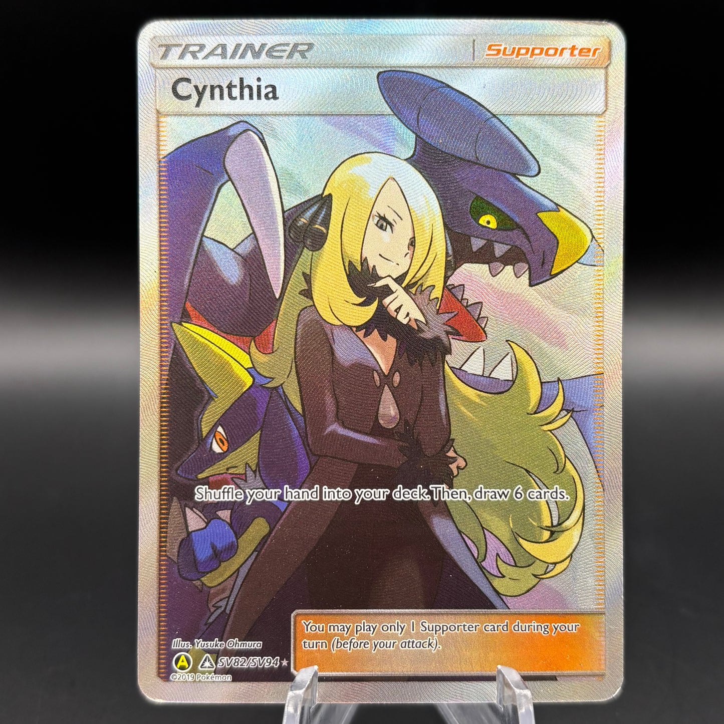 Cynthia SV82/SV94 Single Card *Moderate Play*