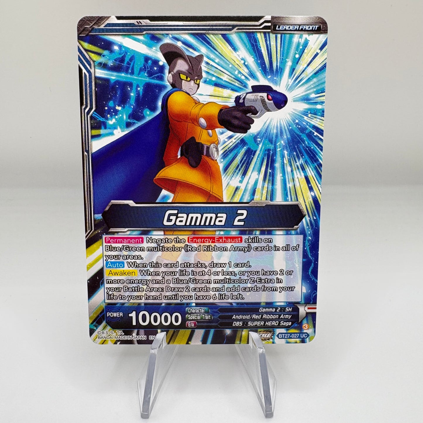 Gamma 2 // Gamma 1 & Gamma 2, Justice (SLR) - History of Z (BT27) Single Card