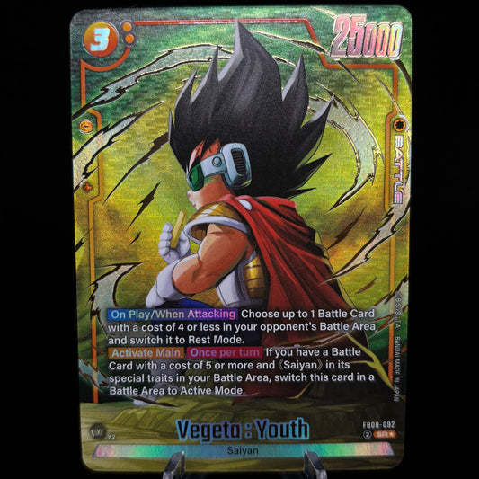 Vegeta : Youth (Alternate Art) - Saiyan's Pride Single Card
