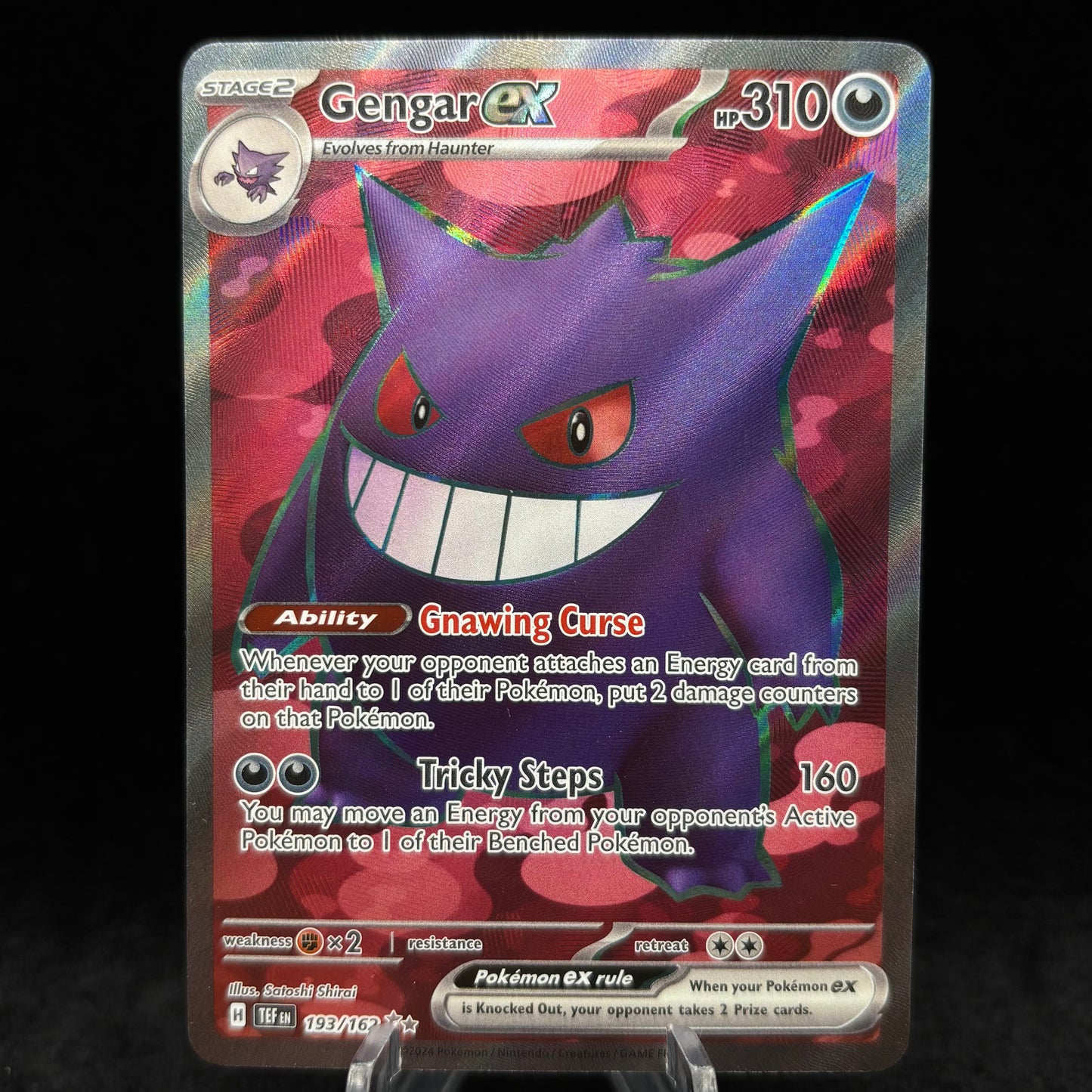 Gengar ex - 193/162 - SV05: Temporal Forces Single Card