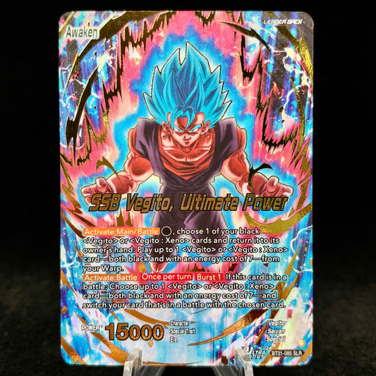 Vegito // SSB Vegito, Ultimate Power (SLR) - Impact Beyond Dimensions Single Card
