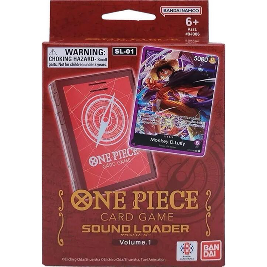 One Piece Card Game - Sound Loader Vol. 1 - BANDAI Collectible Card Loaders (BCCL)