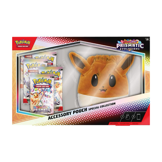 Pokémon Scarlet & Violet Prismatic Evolution Accessory Pouch Special Collection