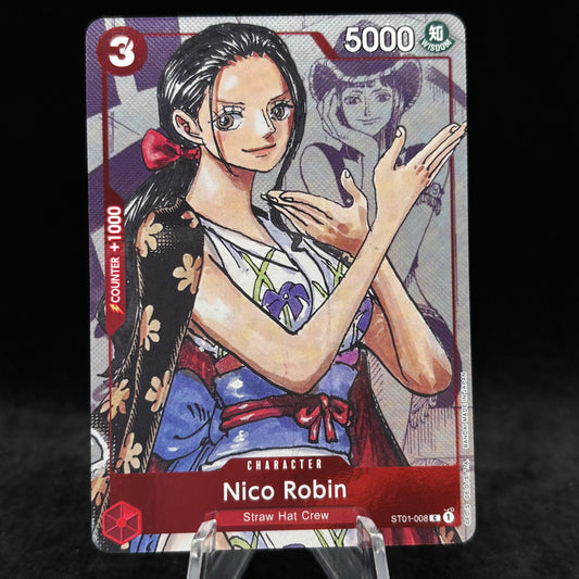 Nico Robin - ST01-008 (Alternate Art) Single Card