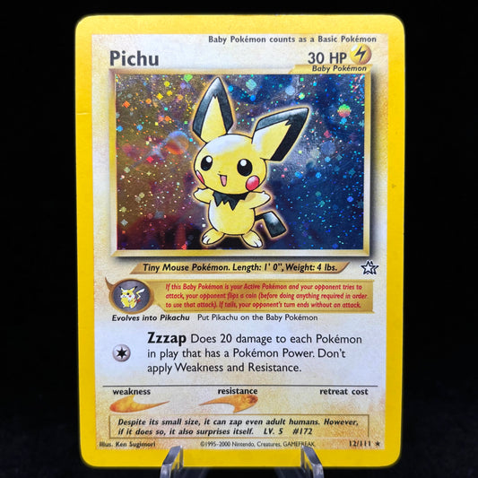 Pichu - Neo Genesis *Heavy Play* Single Card