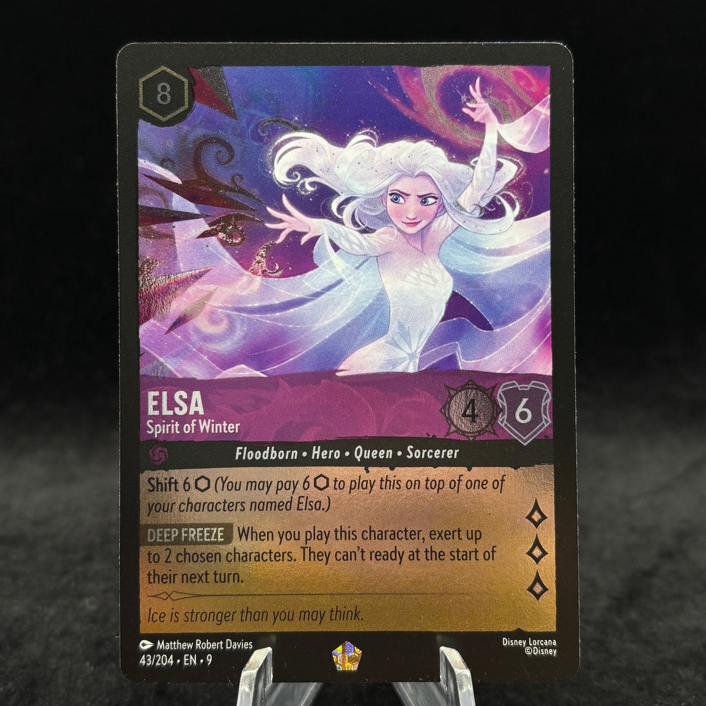 Elsa - Spirit of Winter - Fabled Cold Foil Single Card