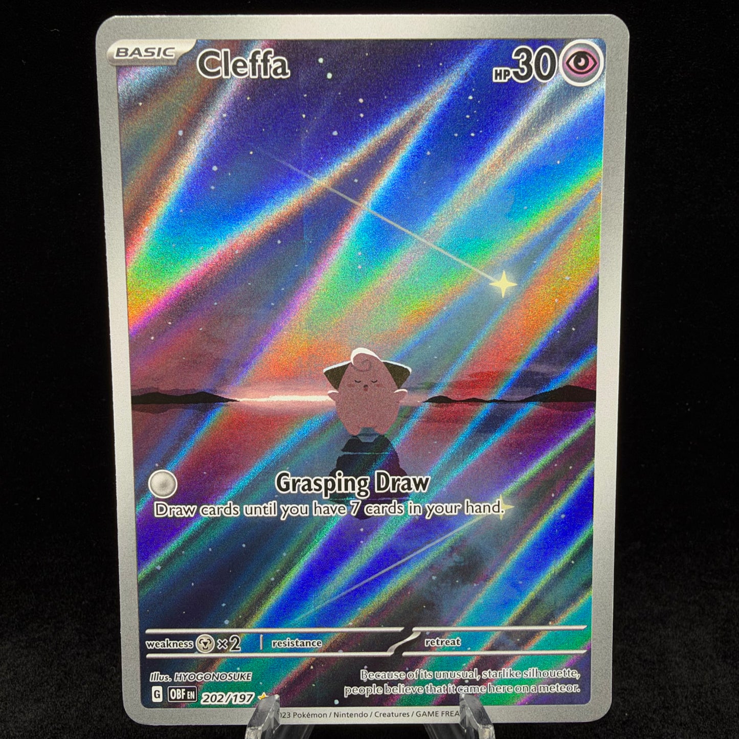 Cleffa - 202/197 - SV03: Obsidian Flames Single Card