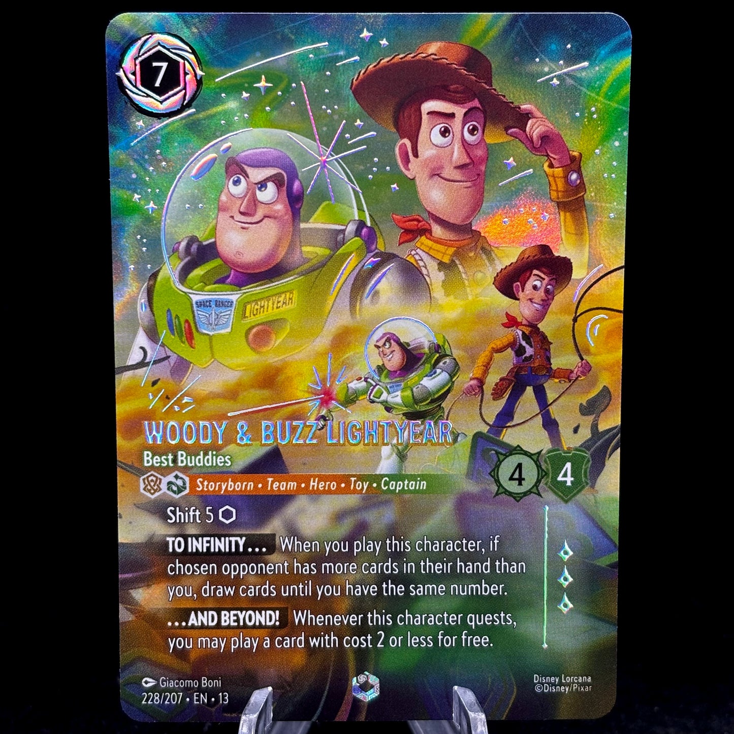 Woody & Buzz Lightyear - Best Buddies (Enchanted) - Attack of the Vine! Single Card
