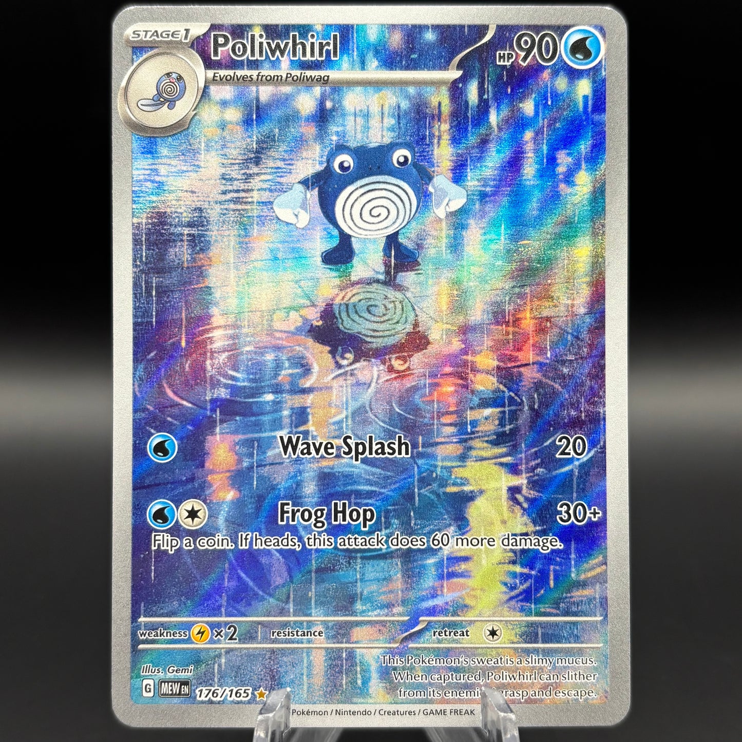 Poliwhirl - 176/165 Single Card