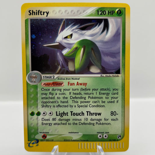 Shiftry - 12/100 - Sandstorm (SS) Single Card