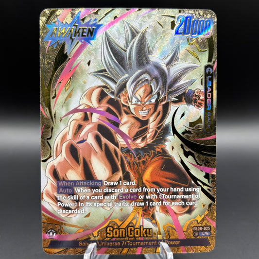 Son Goku - FB09-025 (Super Alternate Art) - Dual Evolution single card