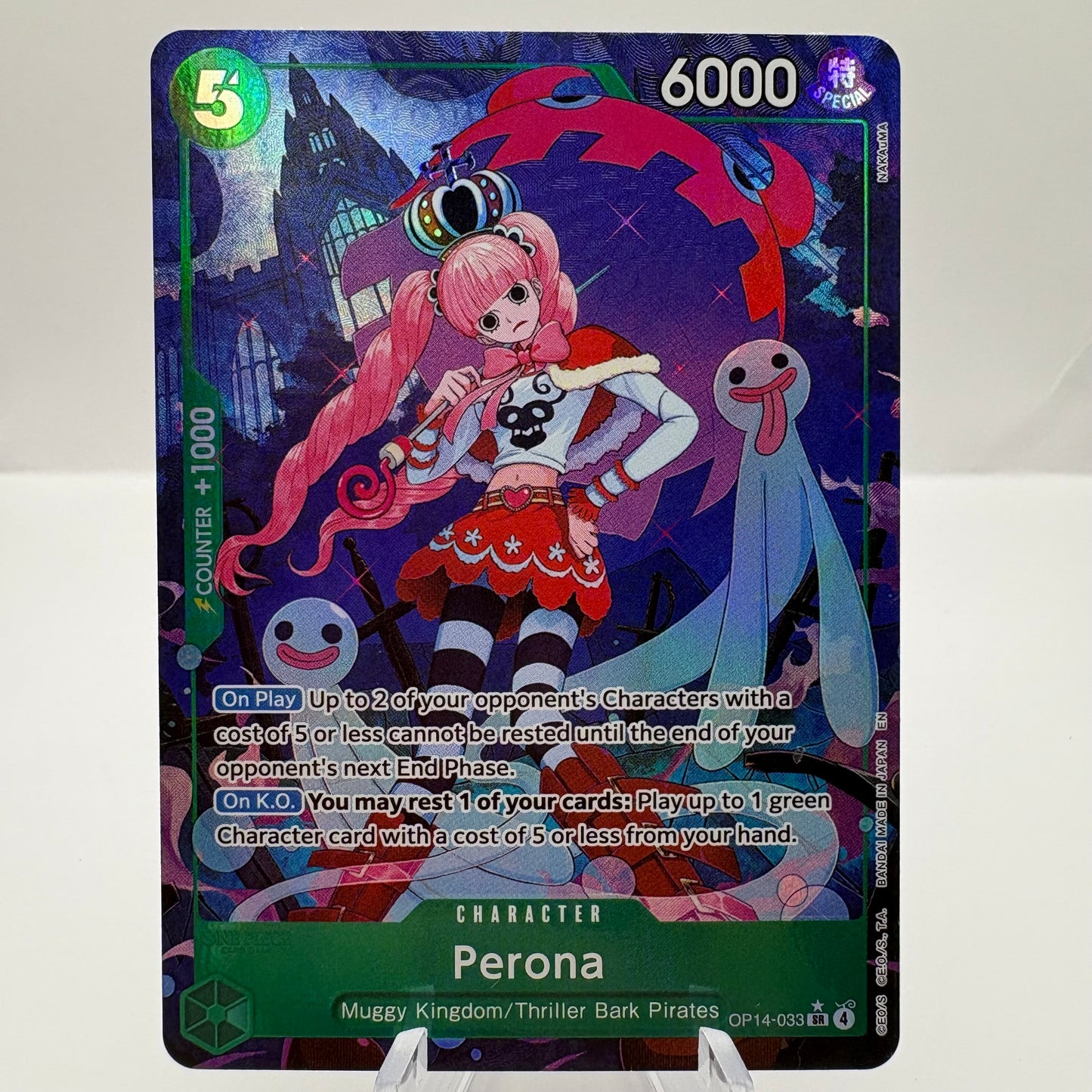 Perona - OP14-033 (Alternate Art) - The Azure Sea's Seven (OP14)