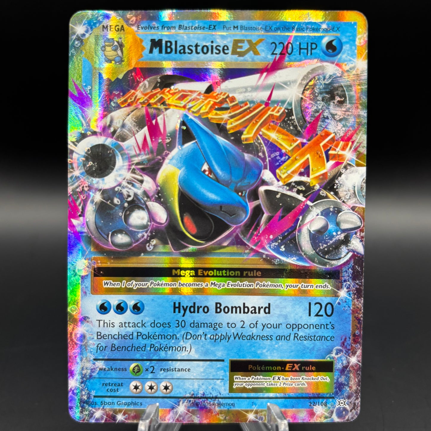 M Blastoise EX - XY - Evolutions Single Card