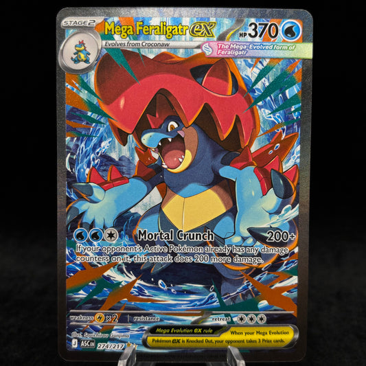 Mega Feraligatr ex - 274/217 Single Card